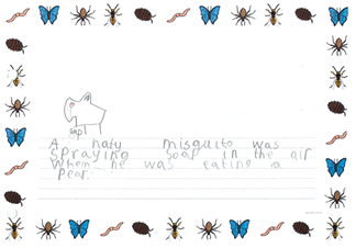 Child's poem about bugs
