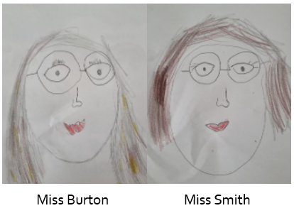 Drawings of the teachers